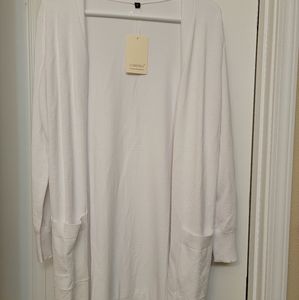 NWT White cardigan